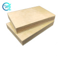 Madera contrachapada laminada de abedul 1220x2440 de alta calidad de 5 mm de Qinge para muebles Contrachapado de chapa de abedul